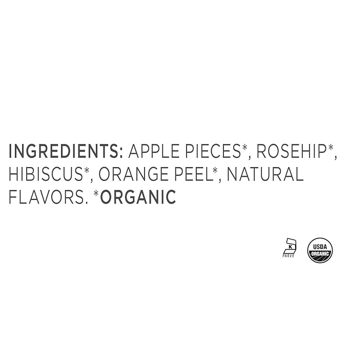 Tea Forte Hibiscus Blossom Premium Loose Leaf Caffeine-Free Herbal Tea Blend Canister, Makes 35-50 Cups, Round Canister - Bloomnest
