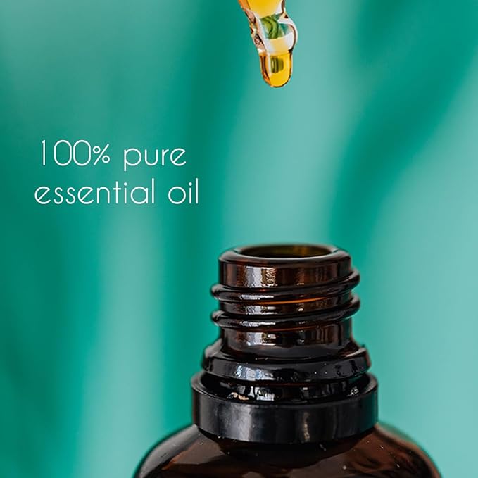 GreenHealth Cardamom Essential Oil - 100% Pure & Uncut - 2 fl oz Amber Glass Bottle w/Cap Greenals