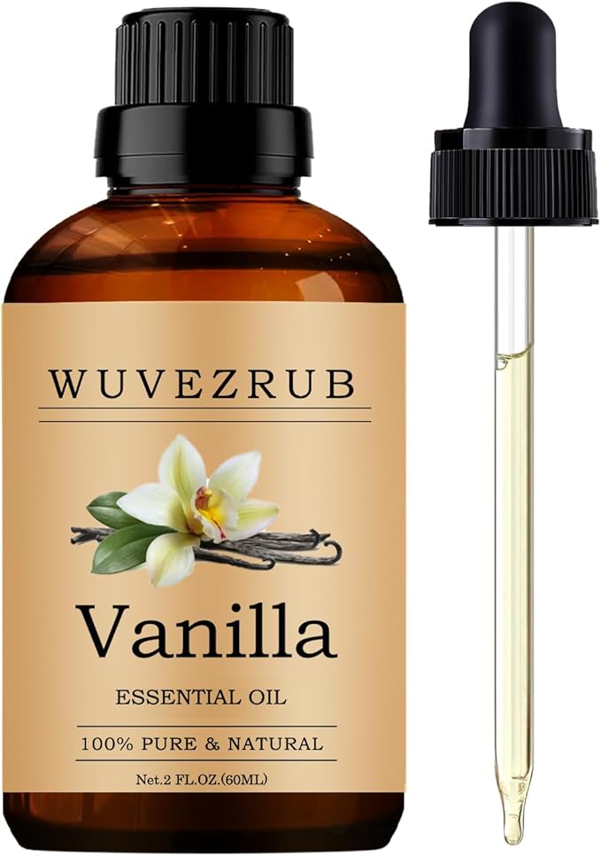 Vanilla Essential Oils, 60ML Pure and Natural Essential Oil for Aromatherapy Diffuser - Vanilla /2 Fl Oz - Bloomnest