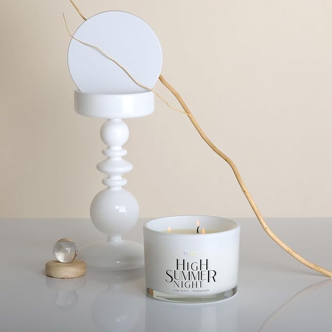 Scented Candles for Home - Large 3 Wick Jar Candles - Natural Soy Wax Candles Gifts for Women & Men - Aromatherapy Aesthetic Candles - Bloomnest