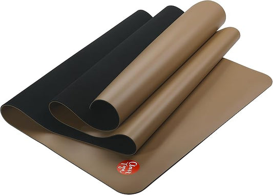 Clever Yoga Liquid Balance Thick Yoga Mat - Pro Exercise Yoga Mat with Non-Slip Surface for Home Gym, Earth-Friendly & Recyclable Pilates and Workout Pad Women & Men, 4.5 mm - Bloomnest