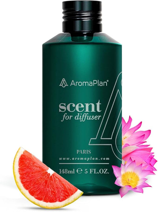 AromaPlan Hotel Scents Paris 5 Fl Oz (148ml), Home Luxury Aroma & Hotel Fragrance Diffuser Oil- Hotel Diffuser Oil for Aromatherapy- USA Made, Bigger Bottle, Bolder Aroma & Longer Lasting - Bloomnest