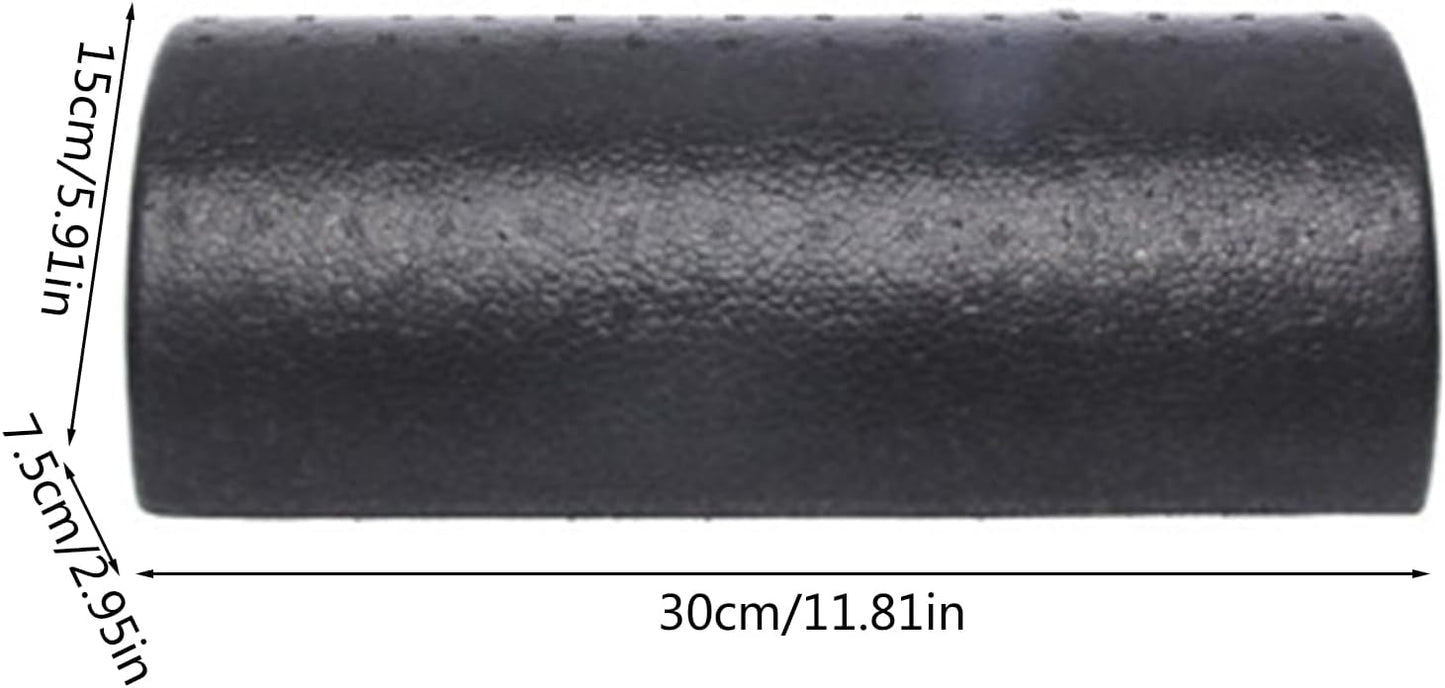 High-Density Half-Round Foam Roller, Tissue Massager for Exercise, Muscle Recovery & Home Gym Relaxation