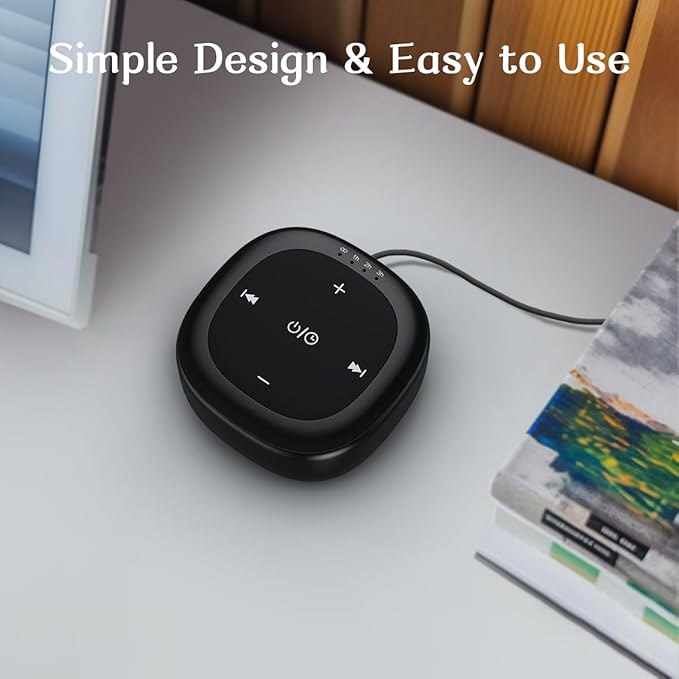 White Noise Sound Machine with 30 Soothing Sounds 36 Adjustable Volume Brown Noise Sound Machines for Sleep Office Privacy Bedroom 4 Timers Memory Function Sleep Sound Machine Baby Adult Elderly Care - Bloomnest