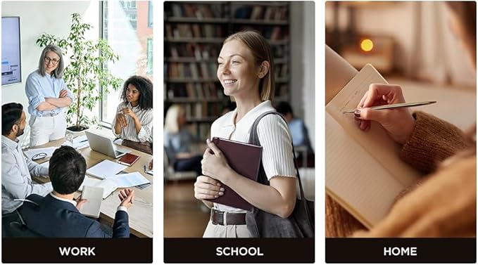 &And Per Se Lined Journal Notebook, 160 Pages, A5 5.7 x 8 inches College Ruled Thick Paper Notebook Journals for Writing, Hardcover Notebooks for Women Men Office School (1 Pack, Yellow)