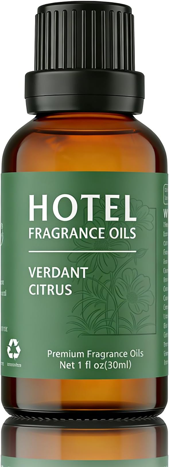 Verdant Citrus Diffuser Oil – Luxury Hotel-Inspired Essential Oils for Diffusers Aromatherapy – Fragrance Oil Blend – Refreshing Home Essentials for Living Room & Bathroom – 30ml - Bloomnest