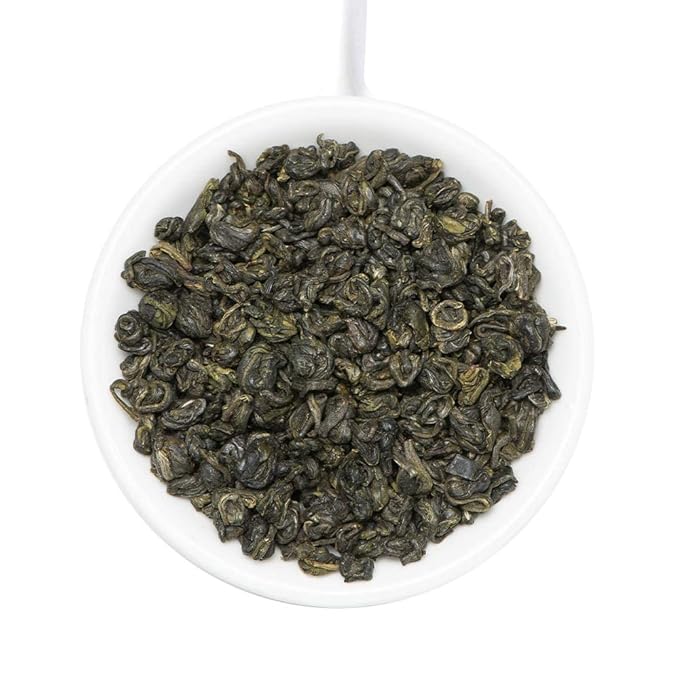 VAHDAM, Himalayan Pearls Green Tea Loose Leaf | 3.53 Oz (50 Cups) High Elevation Grown Green Tea Leaves From Himalayas | Pure Unblended Single Origin Green Loose Leaf Tea | Vacuum Sealed - Bloomnest