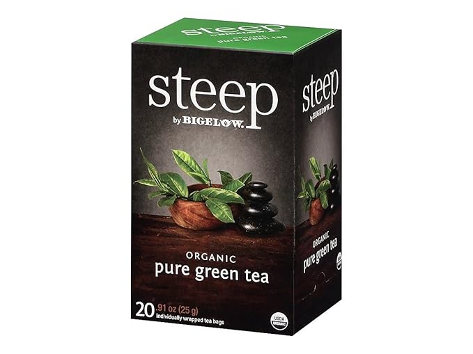 Bigelow Tea Steep Pure Green Organic, 0.91 oz - Bloomnest