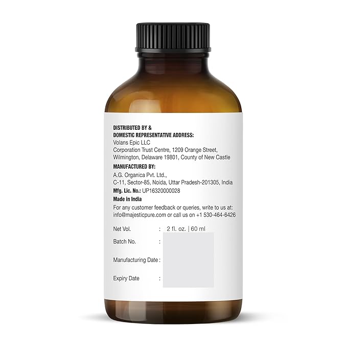 Majestic Pure Lavender Essential Oil with Glass Dropper - 2 Fl Oz - 100% Pure and Natural Lavender Oil - Premium Grade Essential Oils for Diffuser, Aromatherapy, Soap and Candle Making - Bloomnest