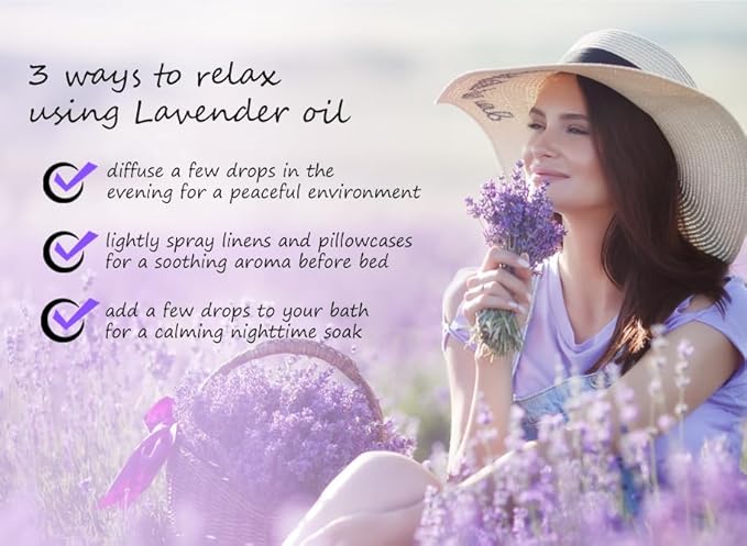 GreenHealth Lavender Essential Oil – 16 fl oz (473 ml) Amber Glass Bottle – 100% Pure & Uncut – Bulk Lavender Oil for Diffuser, Aromatherapy, Soap Making, Candles & DIY - Bloomnest