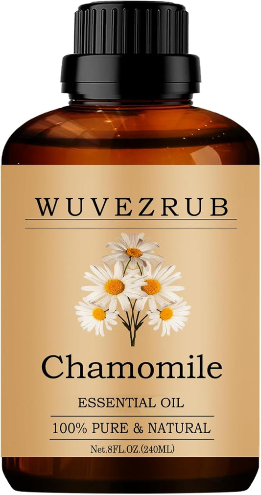 Chamomile Essential Oil -, 240ML Pure and Natural for Aromatherapy Diffuser - 8 Fl Oz - Bloomnest