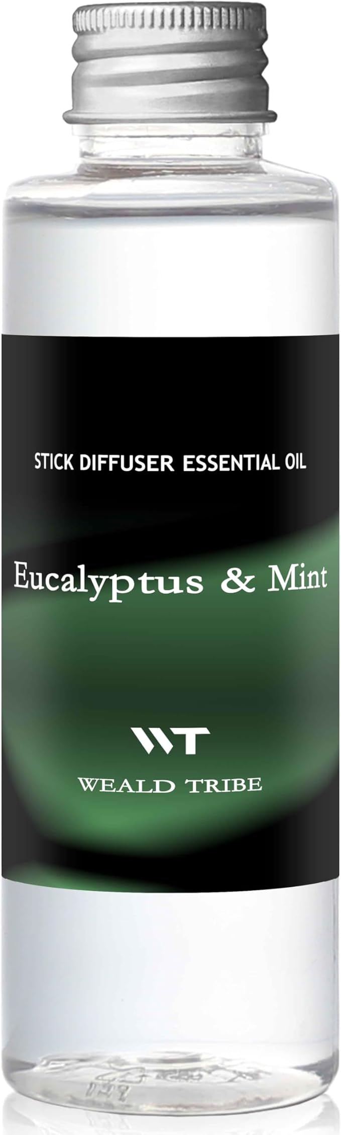 WEALD TRIBE Stick Diffuser Set, Diffuser Oil Refill, Stick Diffuser | Eucalyptus & Mint Scent 4 fl oz(120ml) Home Fragrance Defusers | Scented Essential Oil Diffuser Sets with 6 Sticks - Bloomnest