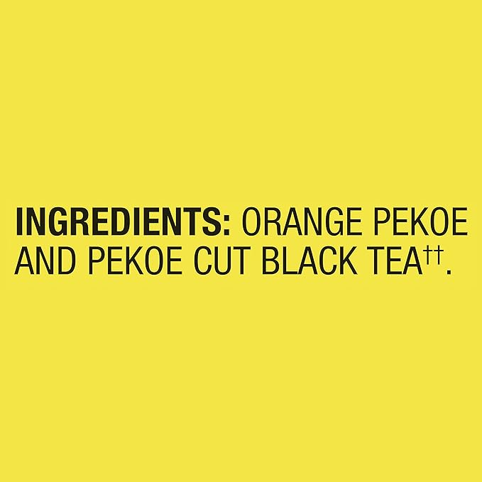 Lipton Black Tea Bags, Hot or Iced, Black tea with Caffeine, 600 Total Bags (100ct - Pack of 6) - Bloomnest