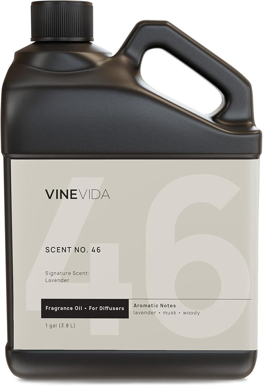 VINEVIDA [128 Fl Oz] Lavender Fragrance Oil for Cold Air Diffusers, Essential Oils for Diffuser Oil Refill & Air Freshener Room Spray - Bloomnest