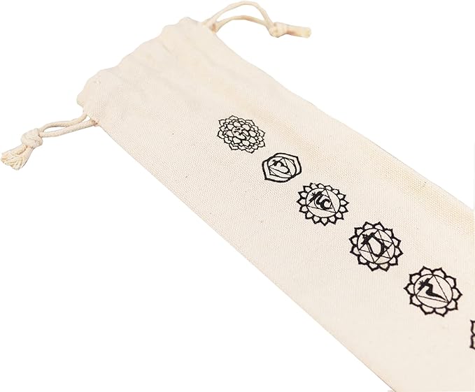 FMTY Crystal Mallet for Crystal Singing Bowls with Soft Carrying Bag, Pure Quartz Crystal Mallet and O-ring for Meditation, Yoga, Spiritual Healing Sound Healing Bath Bowl - Bloomnest