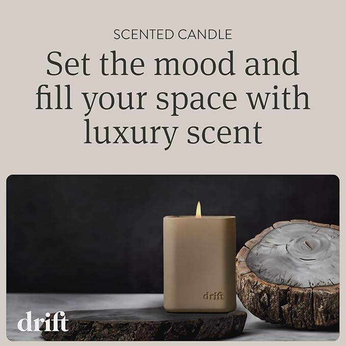Drift Wild Lavender Scented Premium Candle - 60 Day Burn Time - 10.5 oz - Bloomnest