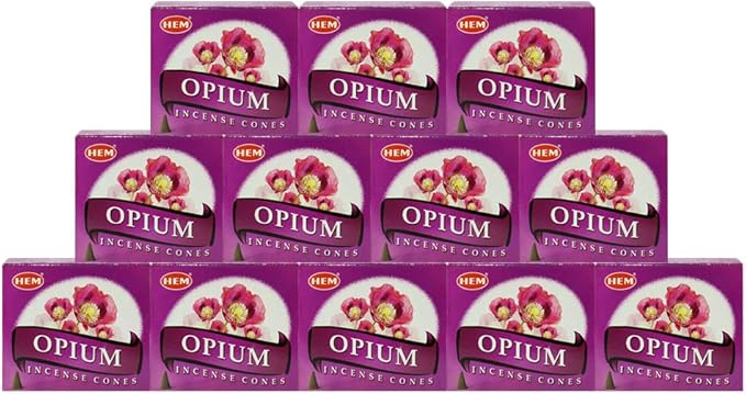 Opium Incense Cones and Cone Incense Burner Bundle Insence Insense Hem Incense TRUMIRI