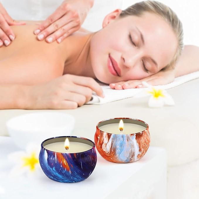16 Pack Scented Candles Set for Home, Relaxing Stress Relief, Aromatherapy - Natural Soy Wax and Fragrance - Gifts for Women, Mom, Best Friend, Wife, Birthday - Bloomnest