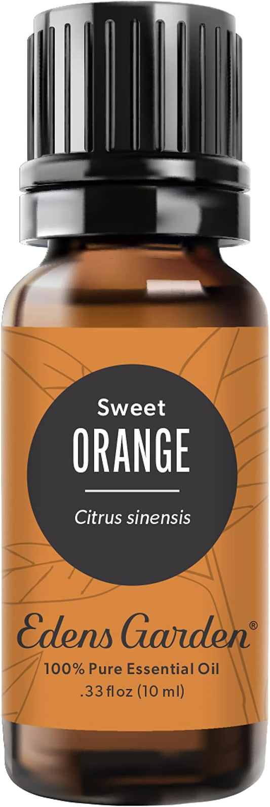 Edens Garden Orange- Sweet Essential Oil- 100% Pure Premium Grade, Undiluted, Natural, Therapeutic, Aromatherapy, The Best for Diffuser, Laundry, Humidifiers, Kid Safe 10 ml (.33 fl oz) EdensGarden
