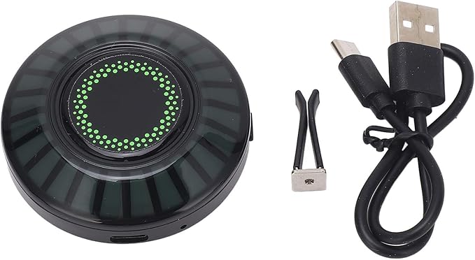 Car Music Rhythm Lamp, Car Air Vent Incense Light, Dynamic Rhythm Pickup, Colorful 3D Lighting Effect, Music Spectrum Sensor, LED Ambient Lamp for Car, Gaming, Photography - Bloomnest