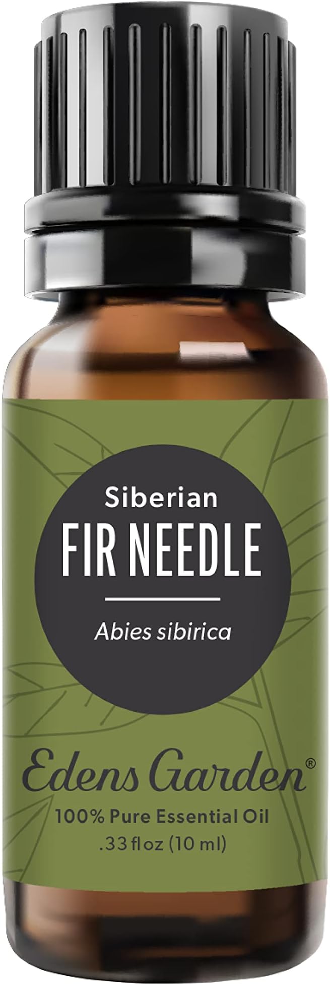 Edens Garden Fir Needle- Siberian Essential Oil- 100% Pure Premium Grade, Undiluted, Natural, Therapeutic, Aromatherapy, The Best for Diffuser, Candle, Laundry, Humidifiers 10 ml (.33 fl oz) EdensGarden