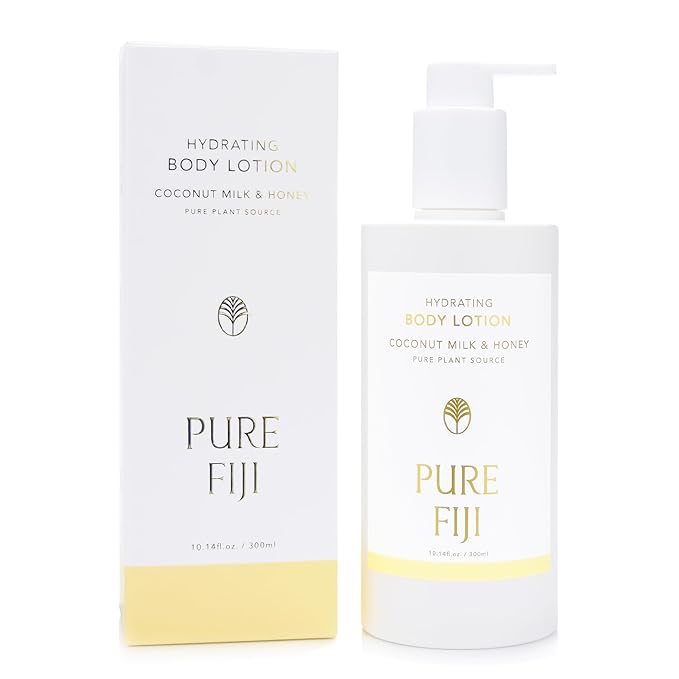 PURE FIJI Hydrating Body Lotion, Coconut Milk & Honey (10.14 Fl.Oz /300ml) - Bloomnest