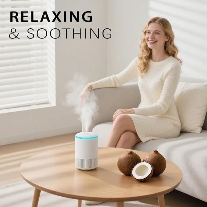 Coconut Essential Oil, Coconut Oil 16 Fl Oz 480 ML for Diffuser Humidifier Yoga Cleaning DIY Candle Soap Making Perfume Gift for Women Essential Oils - Bloomnest