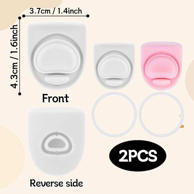 2 Sets Replacement Stopper and O Ring Gasket Compatible with Owala FreeSip 24oz 32oz,Water Bottle Lid Insert Cap Rubber Seal Parts for Owala 16/19/24/32/40oz Mouthpiece Accessories F9 Frokolla