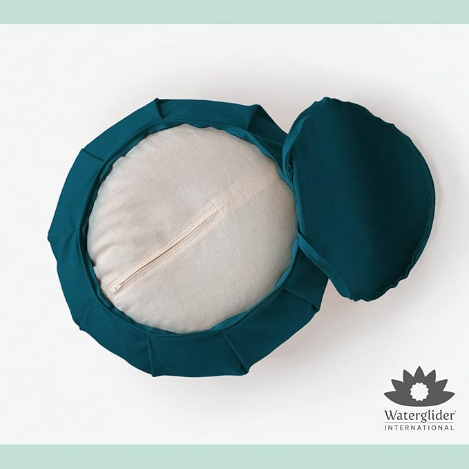 Zafu Meditation Cushion - Eclipse line - Removable Cover and Buckwheat Fill
