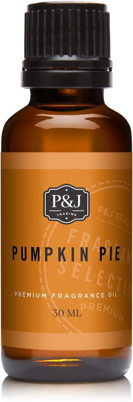 P&J Fragrance Oil Pumpkin Pie 30ml - Candle Scents, Soap Scents, Diffuser Oil Scents - Bloomnest