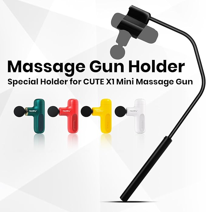 Massage Gun Holder for Back, Compatible with Most Super Mini Massage Guns, for Hard to Reach Areas(Works with Cute X1) - Bloomnest