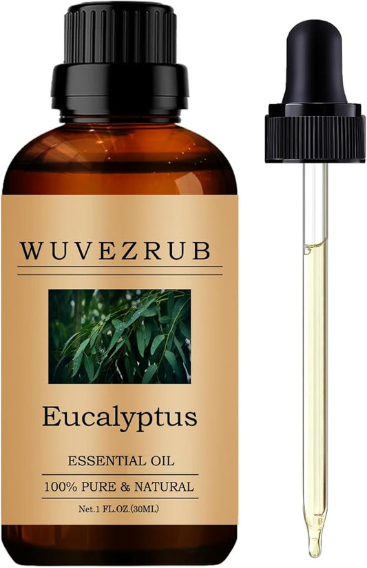 Eucalyptus Essential Oil, 30ML 100% Pure and Natural, for Aromatherapy Diffuser, Skin Care, Cold Relief - Bloomnest