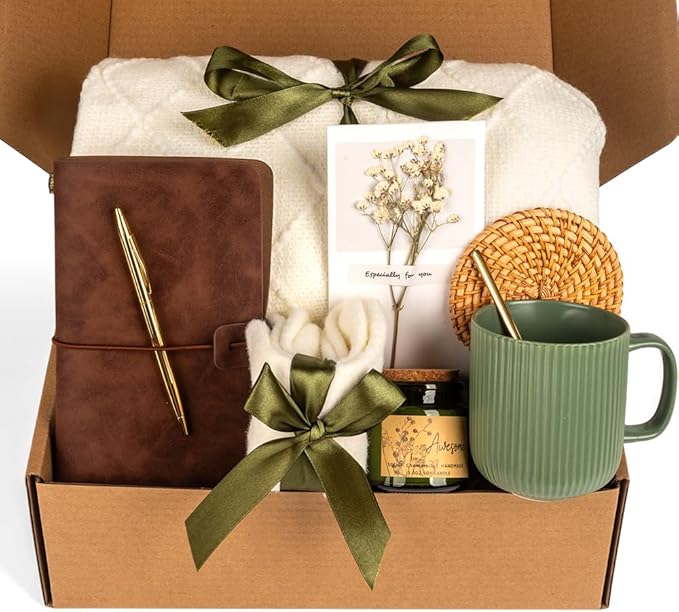 Anforsun Birthday Gifts for Women Self Care Gifts Get Well Soon Gifts, Care Package Gifts Basket for Women Mom Her Best Friends Sister Wife Girlfriend, Coworker - Bloomnest
