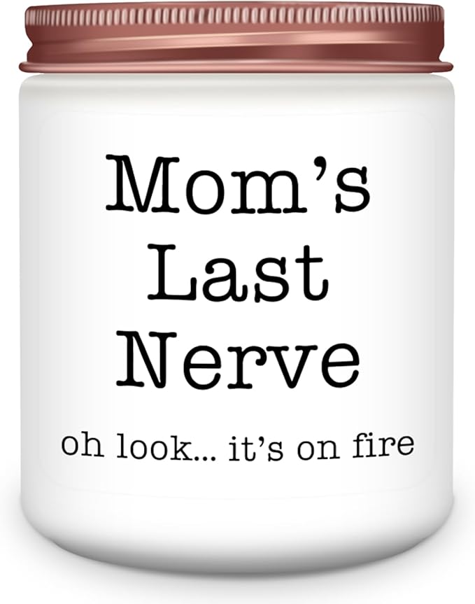 Homsolver Gifts for Mom from Daughter Son, Best Mom Gifts, Funny Mom, Birthday Thanksgiving for Mom Stepmother Adoptive Mother, Mom's Last Nerve
