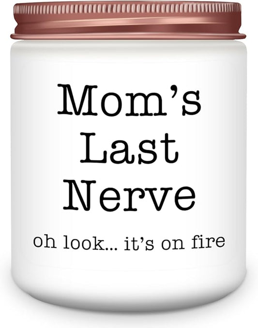 Homsolver Gifts for Mom from Daughter Son, Best Mom Gifts, Funny Mom, Birthday Thanksgiving for Mom Stepmother Adoptive Mother, Mom's Last Nerve