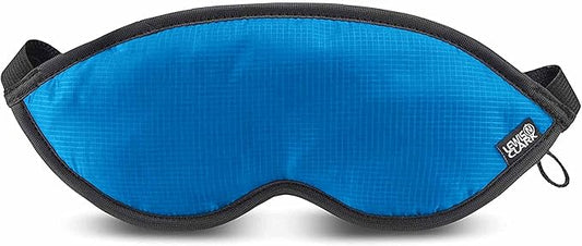 Lewis N. Clark Comfort Sleep Mask | Eye Mask for Travel | Comfortable & Breathable | Light Blocking & Adjustable | Light Blue - Bloomnest