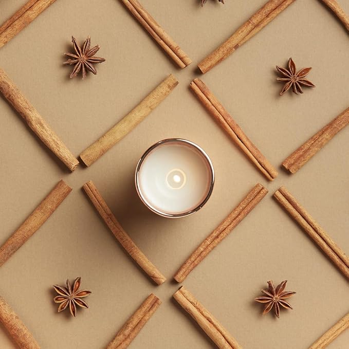 Thymes Scented Candles for Home Decor - Luxury Home Fragrance Gifts for Women & Men - Fall Candles with Warm Notes of Apple, Clove, & Cardamom - Rose Gold Votive (Simmered Cider, 2 oz) - Bloomnest