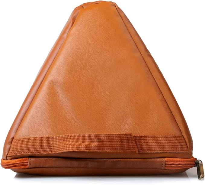 TOPFUND Crystal Singing Pyramid 4.5 inch with Carrying Case and Quartz Suede Mallet