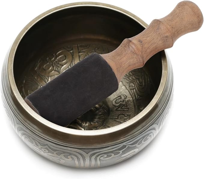 Singing Bowl Mallet Durable Wooden Striker for Meditation and Yoga Accessory for Sound Bowls and Gongs Craftsmanship present for Music Lovers - Bloomnest
