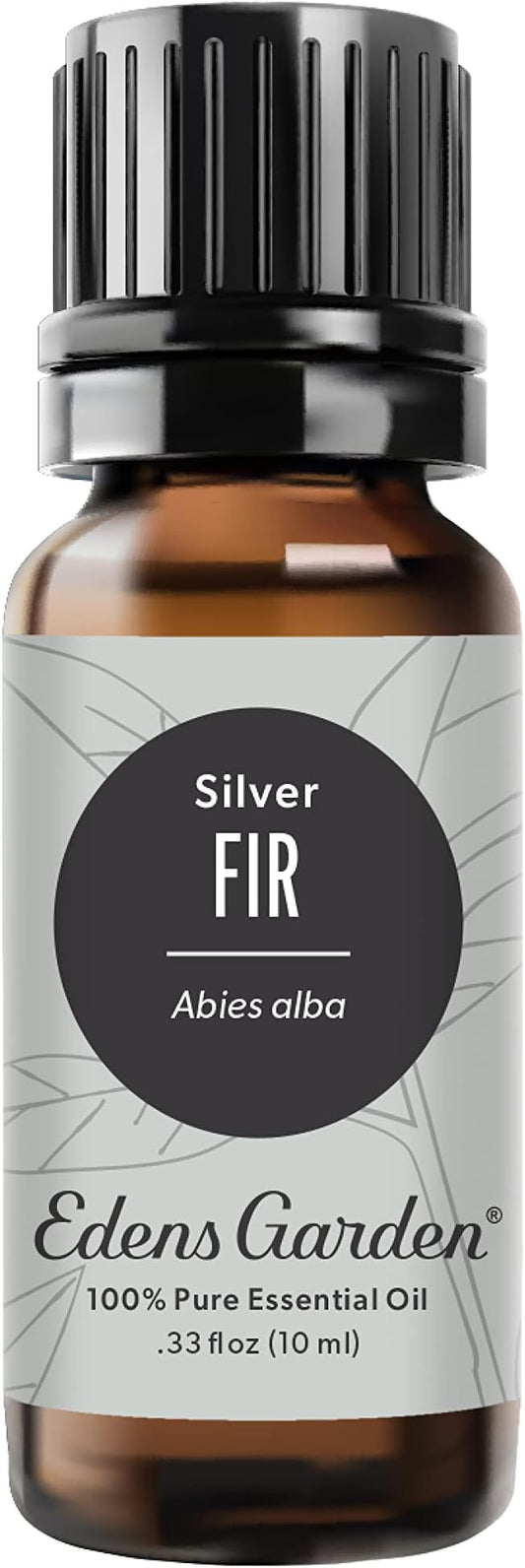 Edens Garden Fir- Silver Essential Oil, 100% Pure Therapeutic Grade (Undiluted Natural/Homeopathic Aromatherapy Scented Essential Oil Singles) 10 ml EdensGarden