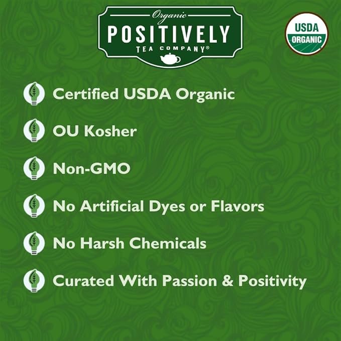 Organic Positively Tea Company, Irish Breakfast Black Tea, Loose Leaf, 16 Ounce - Bloomnest