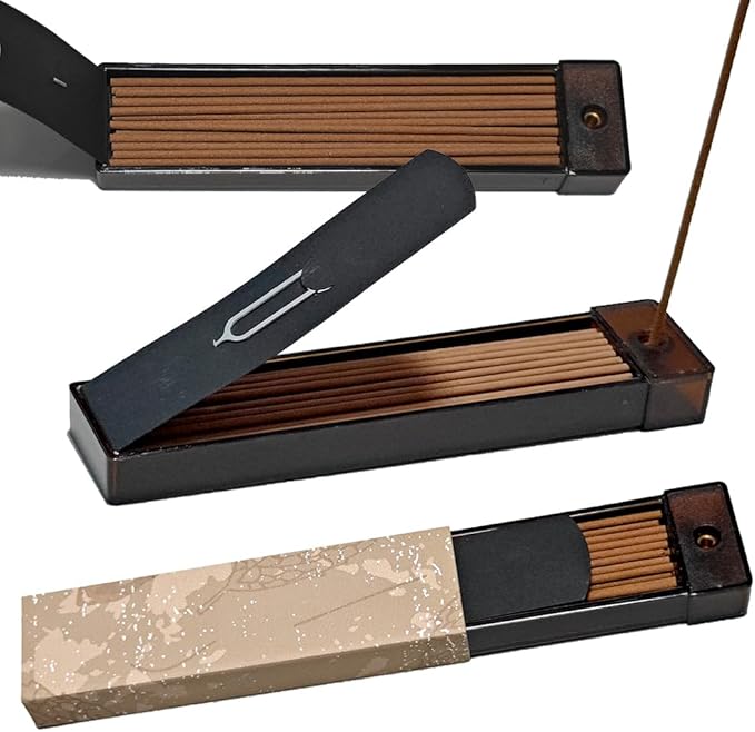Jasmine Incense Sticks with Incense Holder Burner Sandalwood Lavender Rose Osmanthus Incense Sticks Natural Chinese Incense Sticks Home Fragrance Scent Stick - Bloomnest