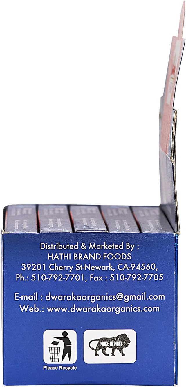 Dwaraka - Incense Sticks - Nag Champa Incense, 100 Sticks, All Natural, Chemical Free DwarakaOrganic