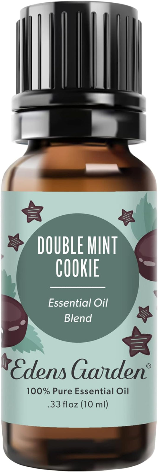 Edens Garden Double Mint Cookie Essential Oil Blend- 100% Pure Premium Grade, Undiluted, Natural, Therapeutic, Aromatherapy, The Best for Diffusing, Candle, Laundry, Humidifiers 10 ml (.33 fl oz) - Bloomnest