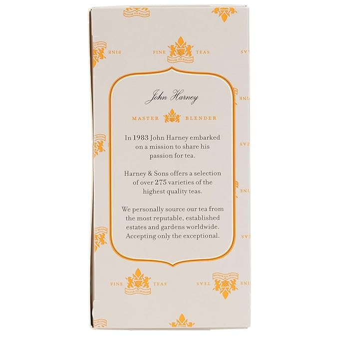 Harney & Sons Black Tea, Decaffeinated Ceylon, 20 Tea Bags, 1.26 oz./36 grams - Bloomnest