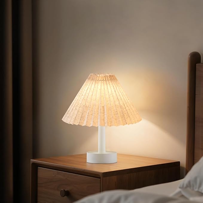 Tremdwoto Bedside Night Light for Kids,3 Colors Modes & Stepless Dimmable Cordless Night Lights,USB Rechargeable Nursery Lamp Nightlight, Cute Bedside Night Light for Bedroom, Kids Room, Dorm - Bloomnest