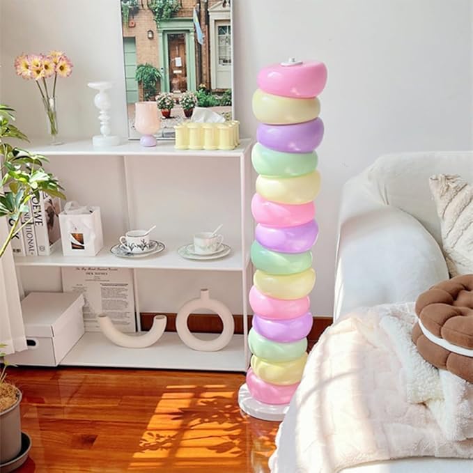 Nordic Children Floor Lamp Color Modern Family Iiving Room Bedroom Creativity LED Decorative Atmosphere (W) - Bloomnest