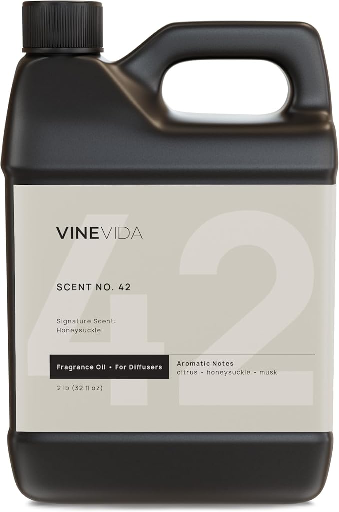 VINEVIDA [32 Fl Oz] Honeysuckle Fragrance Oil for Cold Air Diffusers, Essential Oils for Diffuser Oil Refill & Air Freshener Room Spray - Bloomnest