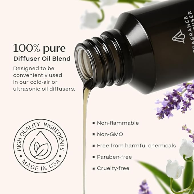 AromaPlan Home Spring Collection Scents,Hotel Premium Collection Set- 5 Star Hotel Collection- Natural, Non-Toxic Cold Air Diffuser Oil - Gift Ready, Diffuser Oils Scent (3 Pack/1.7 fl.oz (50 ml) - Bloomnest