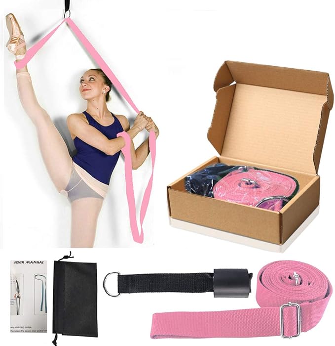 Leg Stretcher, Door Flexibility & Stretching Leg Strap - Great for Ballet Cheer Dance Gymnastics or Any Sport Leg Stretcher Door Flexibility Trainer Premium Stretching Equipment - Bloomnest